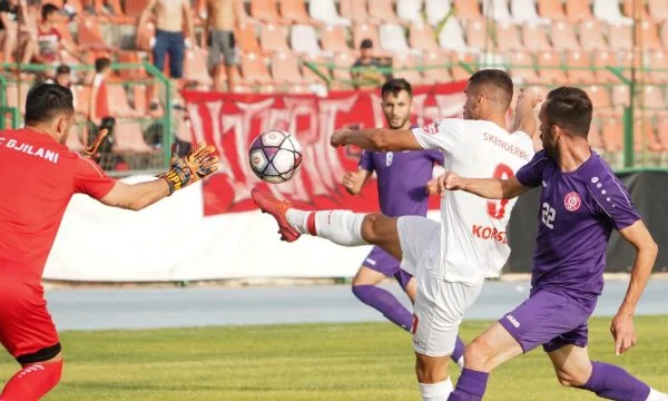 Gjilan triumphiert beim Sturz von Skenderbe