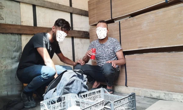 Polizei in Han, Elez, traf zwei Menschen, die versuchten, illegal in Kosovo einzutreten