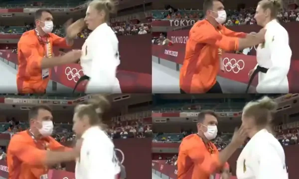 Er riss fast seinen Kopf ab mit einer slap, deutscher Dschungelreaktion nach dem Angriff.