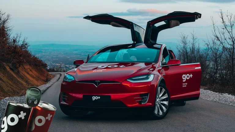 GO+ Energy Drink il 15 agosto dà la prima Tesla Model X
