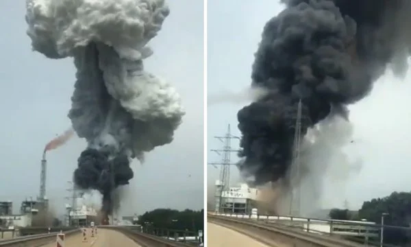 Zwei Tote der Explosion in Deutschlands Industriegebiet