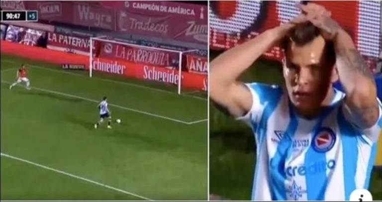 Le footballeur argentin a donné une défaite si terrible qu'elle ressemblait presque à un monstre.
