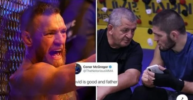 Conor McGregon officially crosses the border with this disgusting post to Khababi's dead father