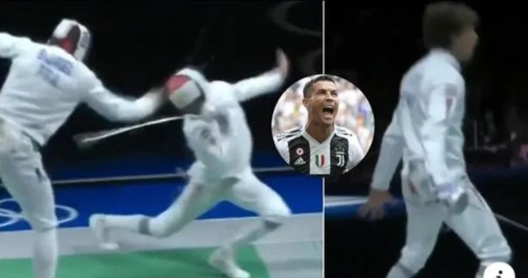 18 anni batte campione del mondo nello schema e festeggia come Cristiano Ronaldo.