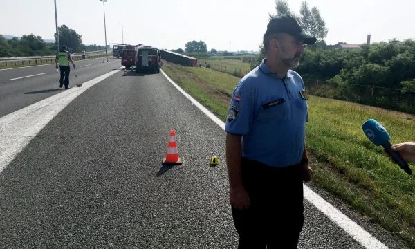 Questo è uno degli incidenti più gravi che ho visto, la polizia croata parla dalla scena