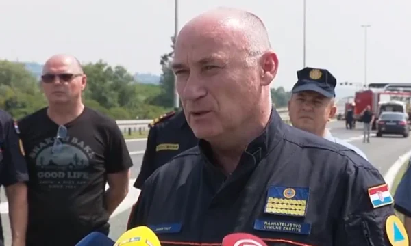 Chef de la protection civile croate : Il y avait aussi des enfants dans le bus, huit personnes sont dans un état grave
