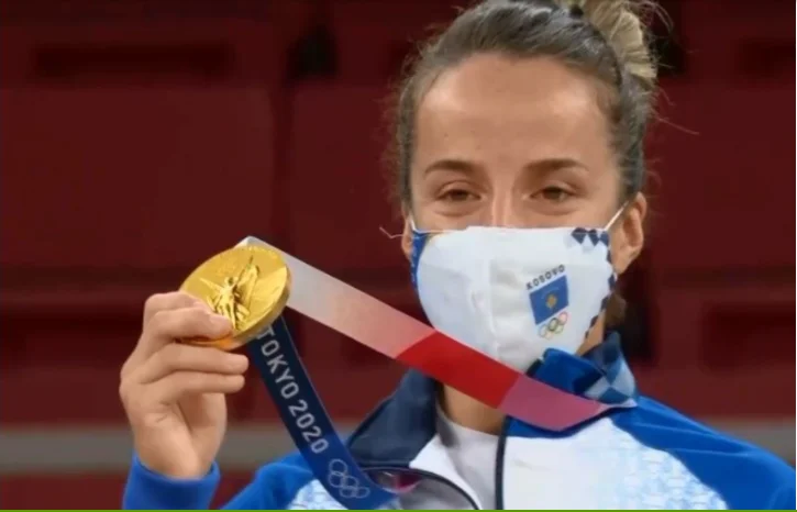 Le prime parole di Distria Krasniqi dopo aver vinto l'oro ai Giochi Olimpici