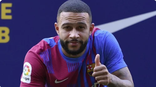 Memphis Depay prezantohet tek Barcelona: “Të jesh këtu, duke ndjekur ëndrrën time, është diçka e mahnitshme”