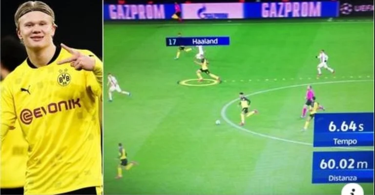 Rikujtojmë kur Haaland për pak nuk e theu rekordin botëror në 60 metra sprint gjatë ndeshjes