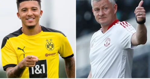 Jadon Sancho ka dy opsione për numrin e fanellës te Man Utd