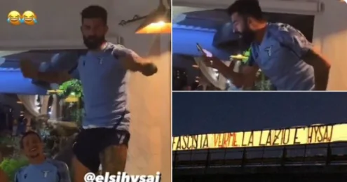 TURP: Tifozët e Lazios sulmojnë Hysajn tonë që këndoi këngën anti-fashiste “Bella Ciao”