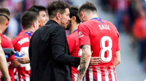 Diego Simeone ka mbrojtur Saúl Ñiguez pas fjalëve për largimin e mesfushorit nga Atletico Madridi këtë verë