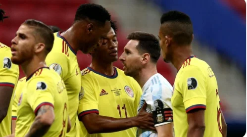 Yerri Mina i përgjigjet Messit pas ngjarjes në Kupën e Amerikës