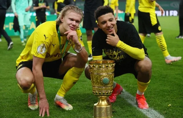 Erling Haaland flet rreth transferimit të Jadon Sanchos në Manchester United
