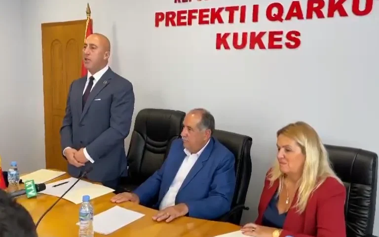 Haradinaj në Kukës: Jemi vëllezër, përjetësisht