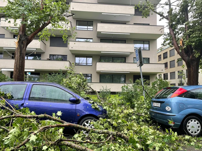 Cyrihu përfshihet nga një stuhi e fuqishme (Foto)
