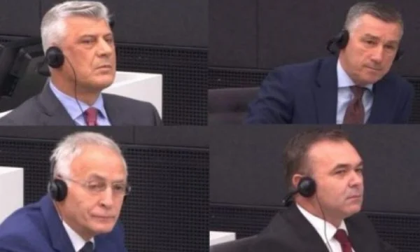 Establecimiento especial para Thaci y otros