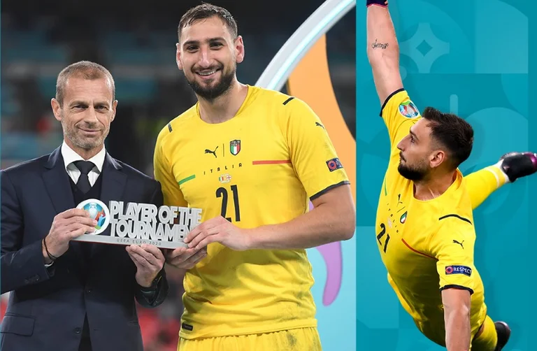 I jashtëzakonshmi, Donnarumma shpallet lojtari më i mirë i Euro 2020