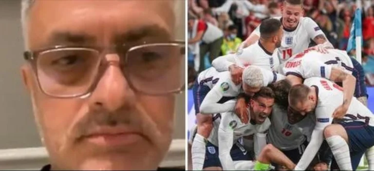 Jose Mourinho mbeti i shokuar dhe i zhgënjyer gjatë ndeshjes Angli-Danimarkë