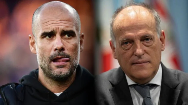 Der Präsident von La Ligas trifft die Guardiola: Haben Sie so viele Titel gewonnen, ohne wirtschaftliche Doping?