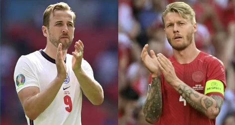 Heute findet das zweite Halbfinale zwischen England und Dänemark statt, das sind offizielle Formationen.
