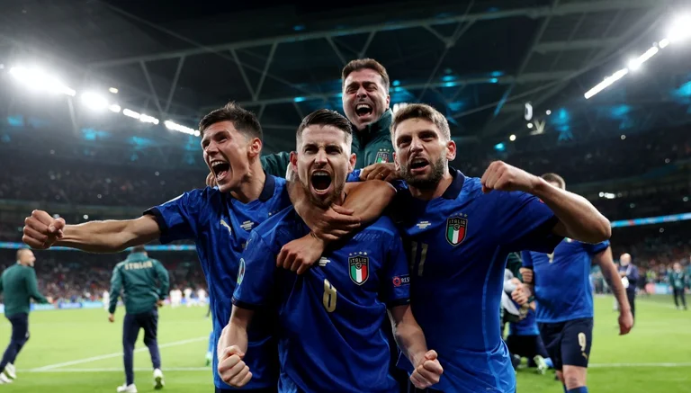 Spagna dopo l'errore di Morata, Italia in finale di Wembley