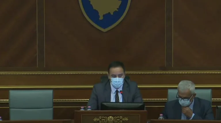 Konjufca exprime ses condoléances à la famille Wessel au nom du Parlement du Kosovo