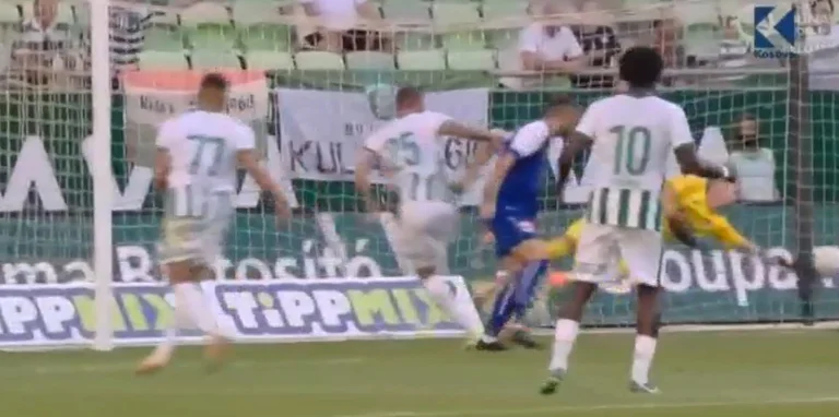 En sólo 7 minutos, Pristina obtiene 3 goles