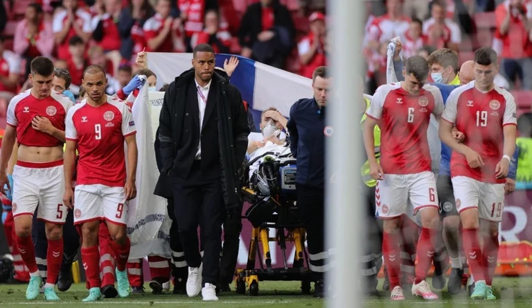 Wafa ha invitado al personal médico que salvó a Ericsen en la final del Euro 2020 en Wimbledon