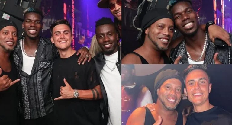 Pogba a bientôt quitté l'Euro élimination, célèbre Miami avec la société Ronaldinho