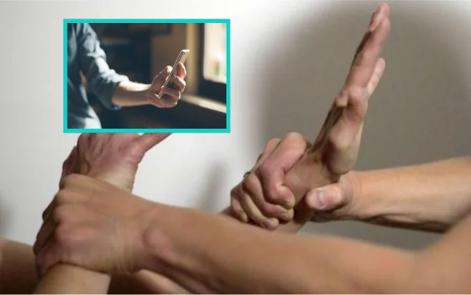 Sie gehen mit mir aus, oder ich werde die privaten Videos veröffentlichen, der Händler geht zu arbeiten und droht seine Ex-Freundin.