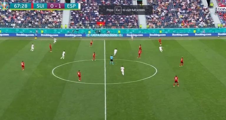 Shaqiri equipara la puntuación contra España, encuentra el tercer objetivo en Euro 2020