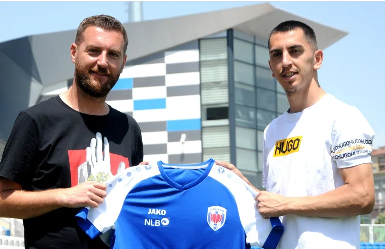 Offizieller: Priština Transfers Kryeziu