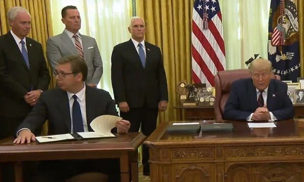 Vuciq respektiert Washington's Jerusalem Botschaftsabkommen