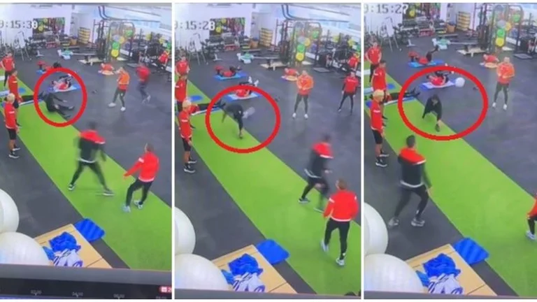 Futbollisti shqiptar shkon viral në internet pasi e mbajti topin në ajër në rrethana të pamundura