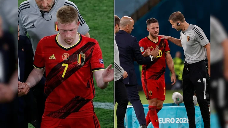 Martinez: Lëndimet e Hazard dhe De Bruyne nuk janë të rënda, ende nuk ka mbaruar Evropiani për ta