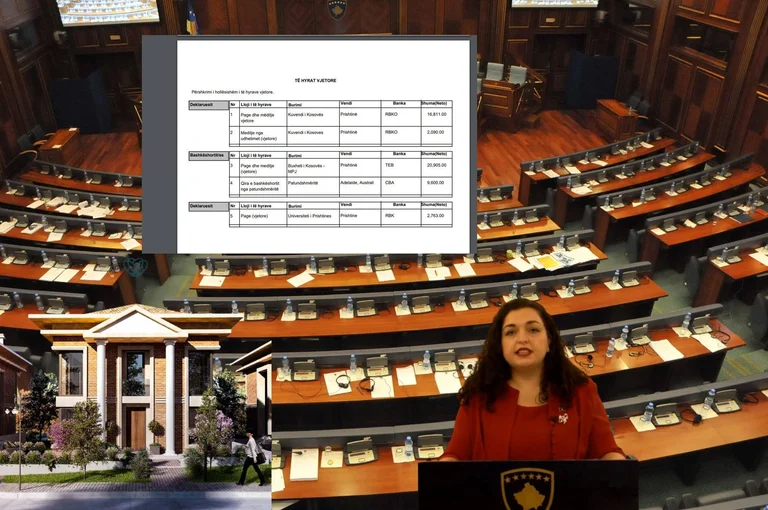 Pasuria e Vjosa Osmanit 2021: Dy banesa, dy shtëpi, dy garazha,