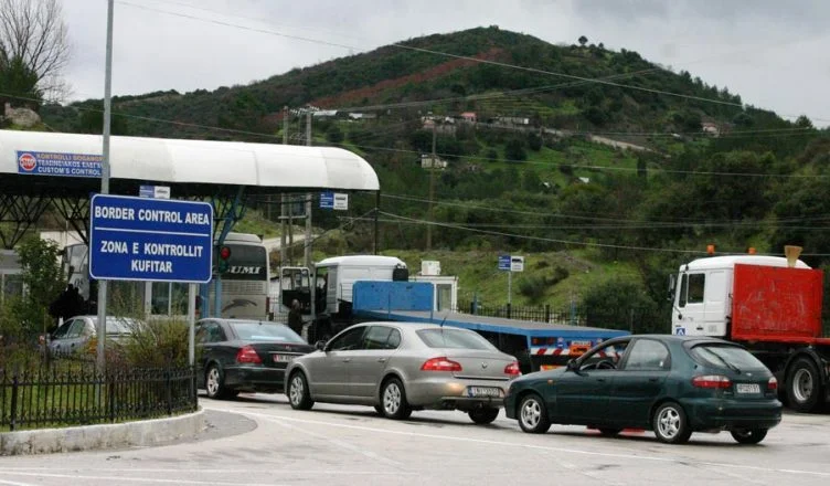 Kosovo, Montenegro entfernen Grenzpolitik