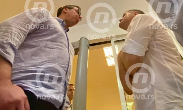 NOVA exclusive photo: Jeremiqi went to Vuciki presidency, invited him out to be beaten