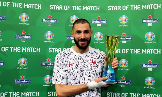 Benzema è dichiarato giocatore portoghese-francese