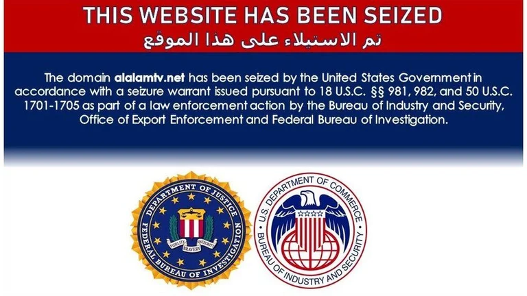 Estados Unidos bloquea las páginas de noticias controladas por Irán