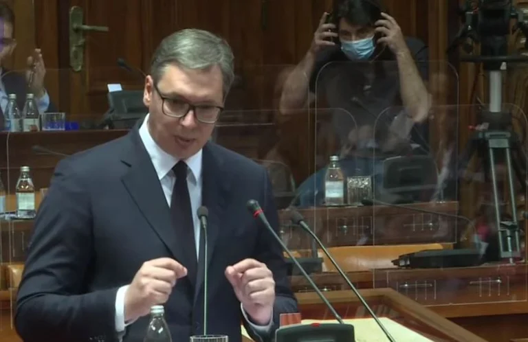 Vuciq before 211 Serbian deputies: We need frozen conflict with Kosovo