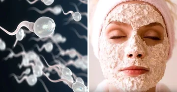 It says sperm is good for skin and acne, but how true is that?