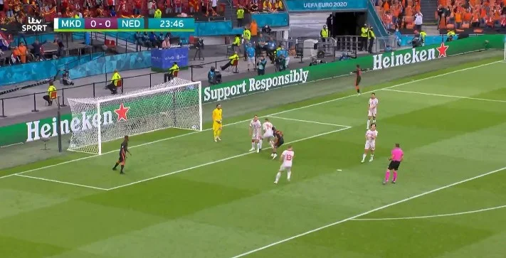 Contre-attaque du tueur : le nouveau transfert de Barcelone, Depay marque un but brillant contre le nord de la Macédoine