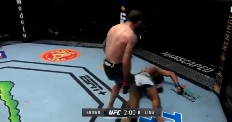Star UFC donó un golpe tan brutal que ganó un extra 50 grandes después de dejar inconsciente al oponente