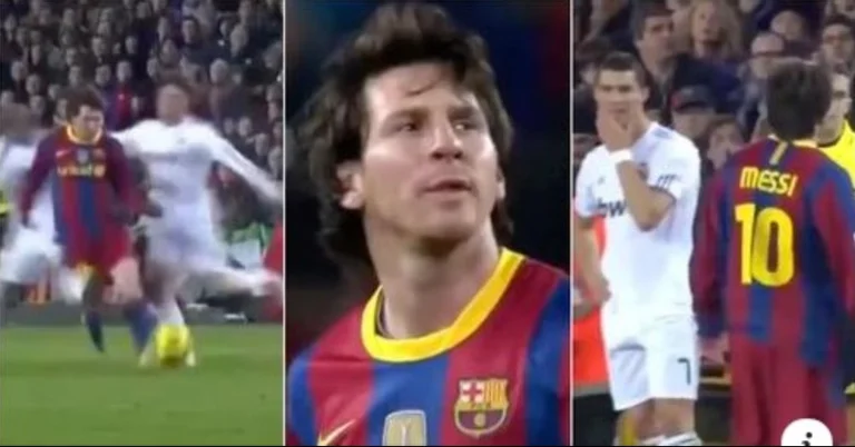 Leo Messy ha donato uno dei momenti più freddi al calcio dopo l'intervento horror di Sergio Ramos