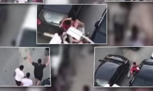 Dalin pamjet e rrahjes në mes të vëllezërve nga Kosova dhe atyre nga Shëngjini