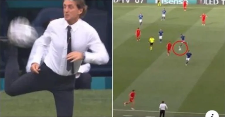 Roberto Mancini tregoi se ai është njeriu më ‘cool’ në Euro 2020 me këtë veprim sot kundër Uellsit