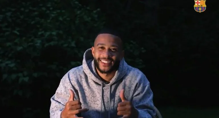 Fjalët e para të Memphis Depay si lojtar i Barcelonës do t’i ngazëllejnë fansat e klubit