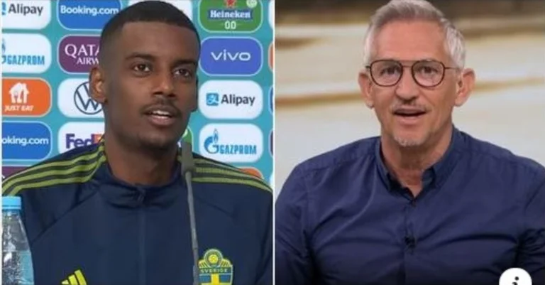 Alexander Isak nuk ia kishte idenë kush është Gary Lineker kur u pyet për lavdatat e tij në intervistë